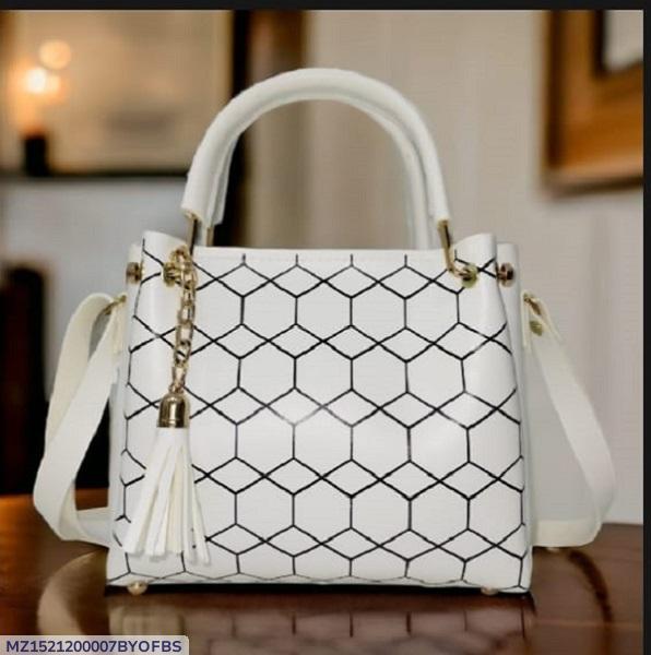 Women's PU Leather Printed Shoulder Bag